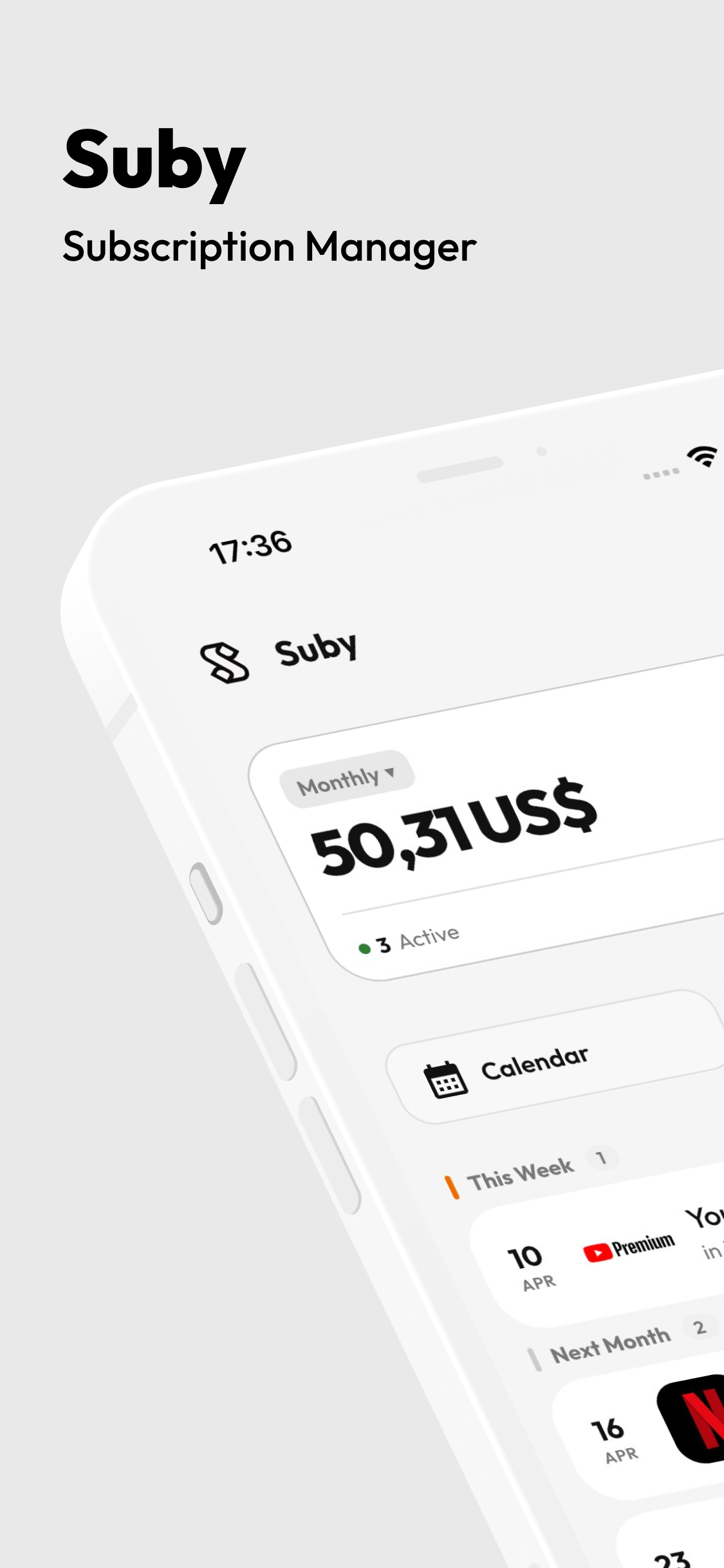 Suby - Subscription Manager (intro 1/3)